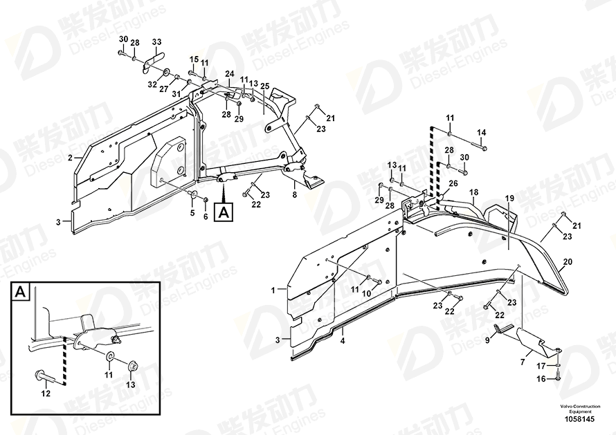 VOLVO Plain washer 991692 Drawing VOLVO Plain washer 991692 Drawing