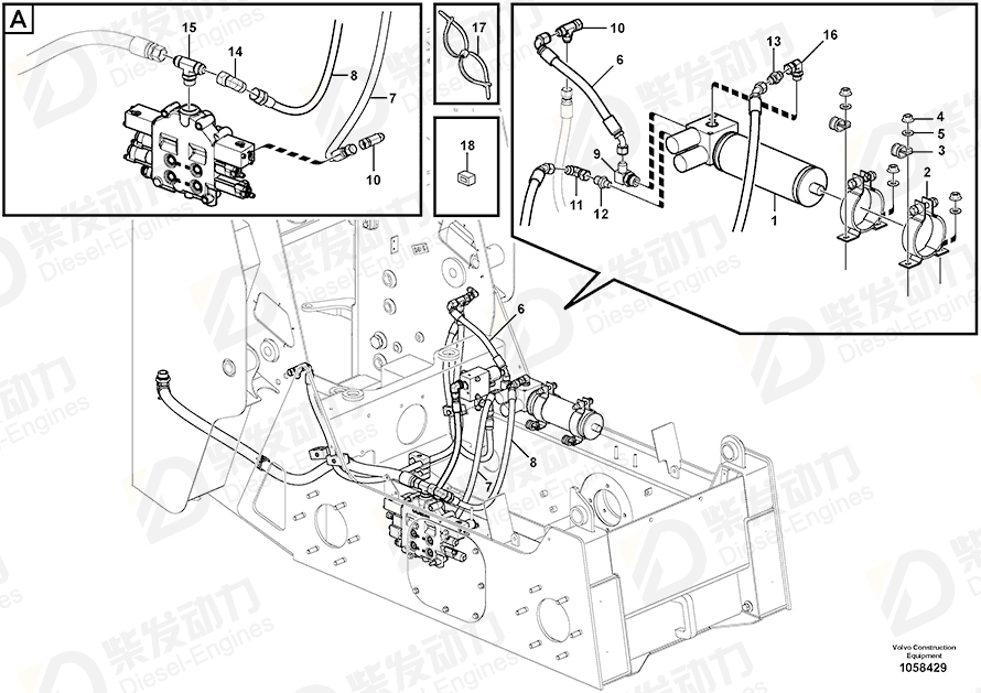 VOLVO L-connection 4821878 Drawing