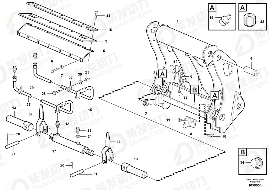 VOLVO Plug 13966145 Drawing