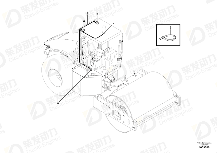 VOLVO Wedge 14370880 Drawing