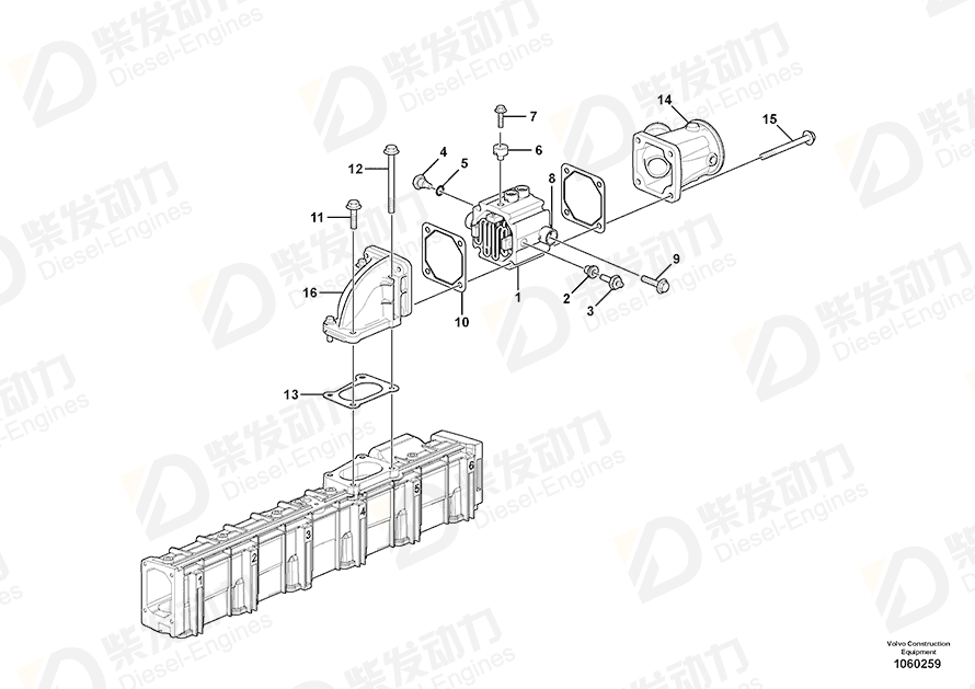 VOLVO Insulator 20521558 Drawing