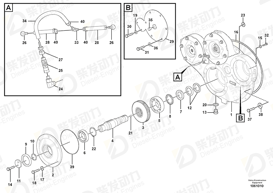 VOLVO Tube 978880 Drawing