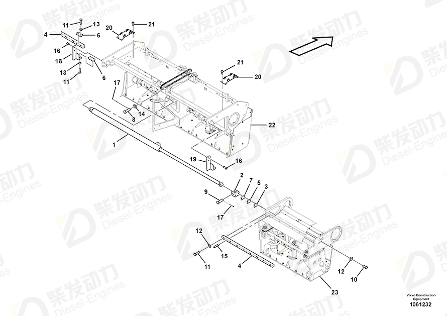 VOLVO Washer 955907 Drawing