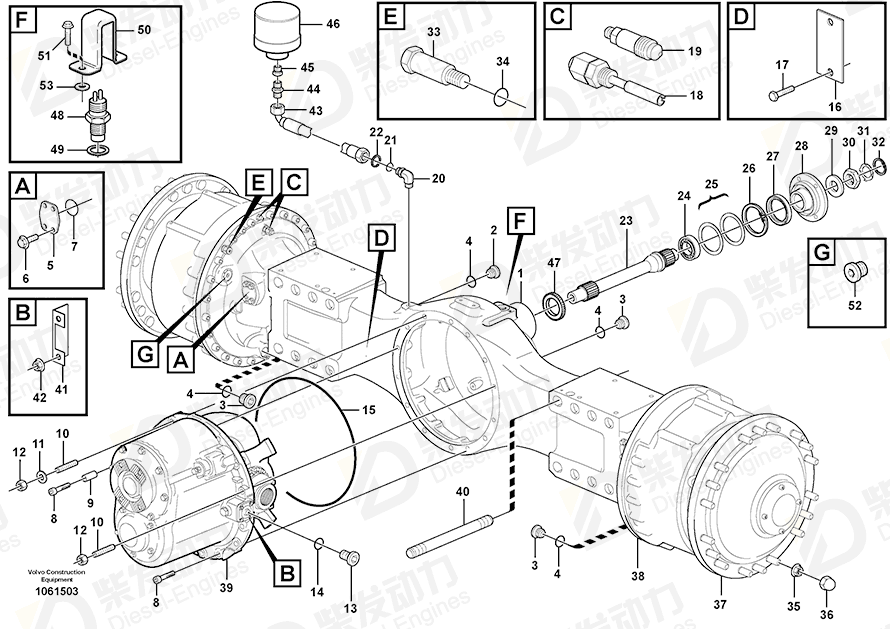 VOLVO Washer 941700 Drawing