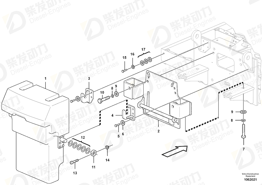 VOLVO Shim 14618683 Drawing