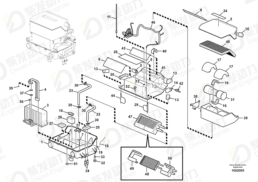 VOLVO Bracket 14545471 Drawing