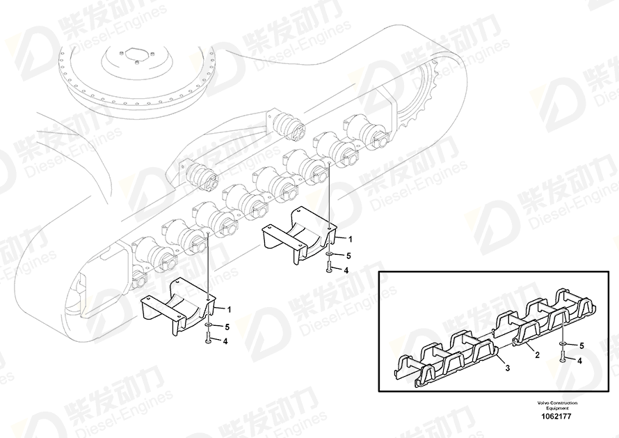 VOLVO Guard 14629177 Drawing