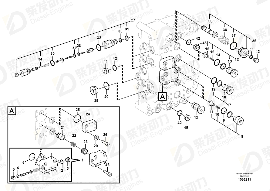 VOLVO Plug SA9415-31041 Drawing VOLVO Plug SA9415-31041 Drawing