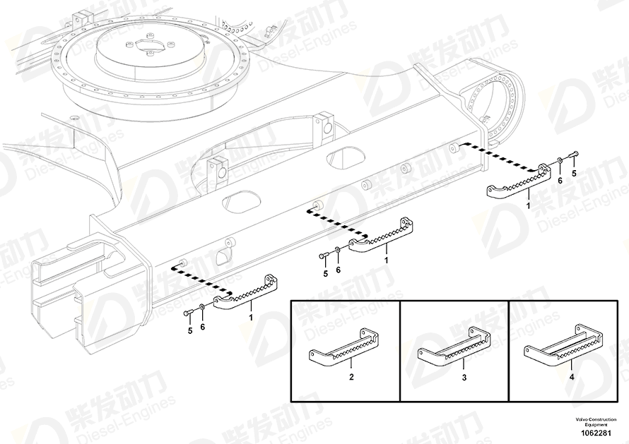 VOLVO Step 14658130 Drawing