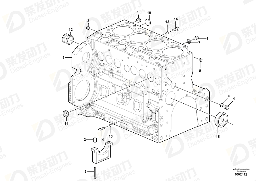 VOLVO Plug 20508600 Drawing