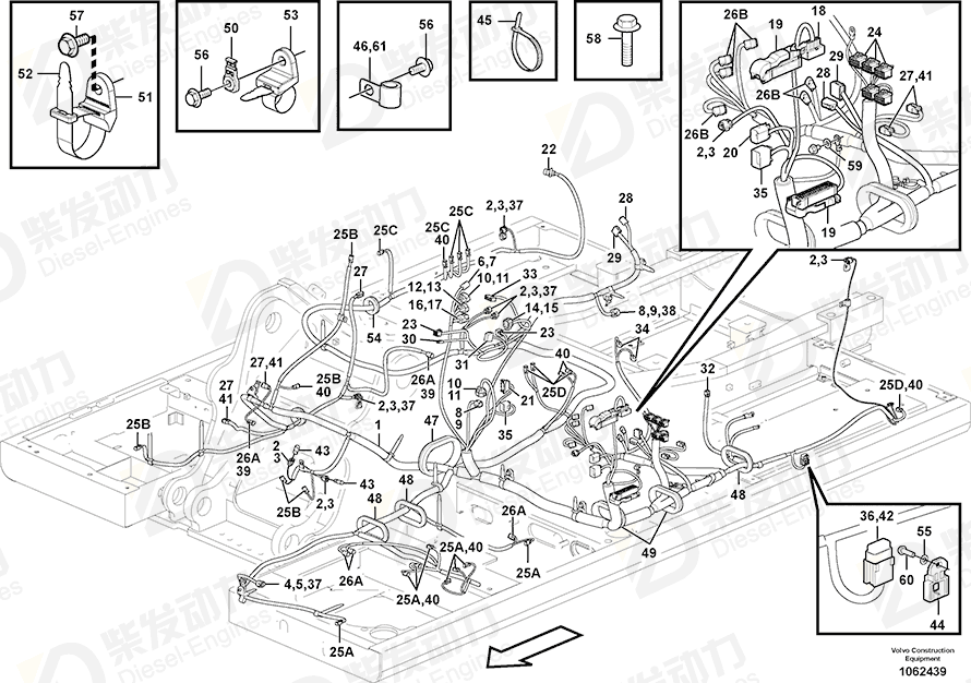 VOLVO Housing 11428079 Drawing