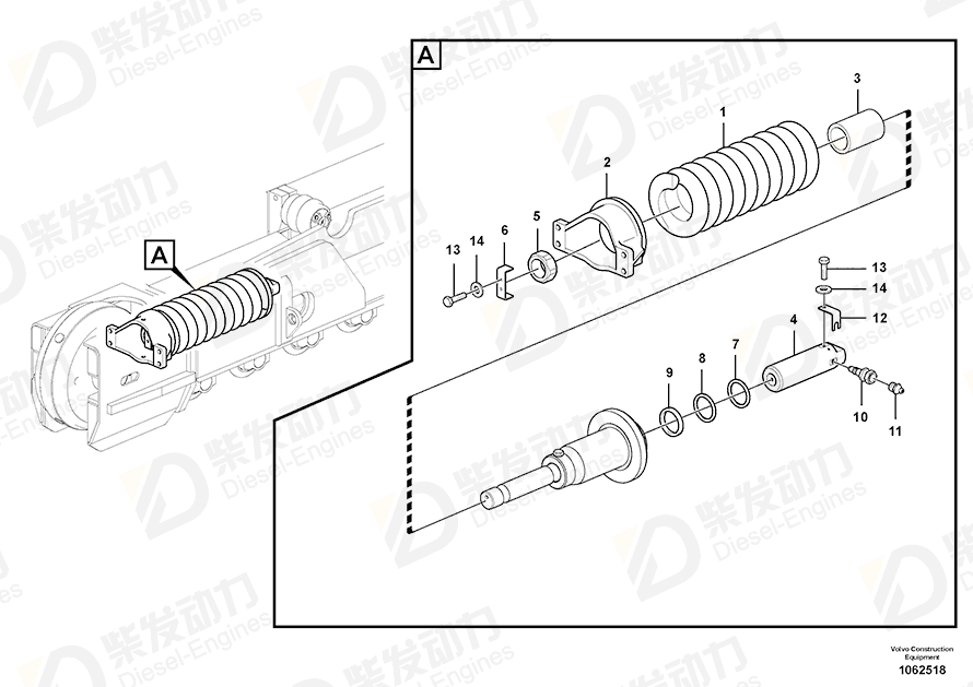 VOLVO Nut 14532397 Drawing