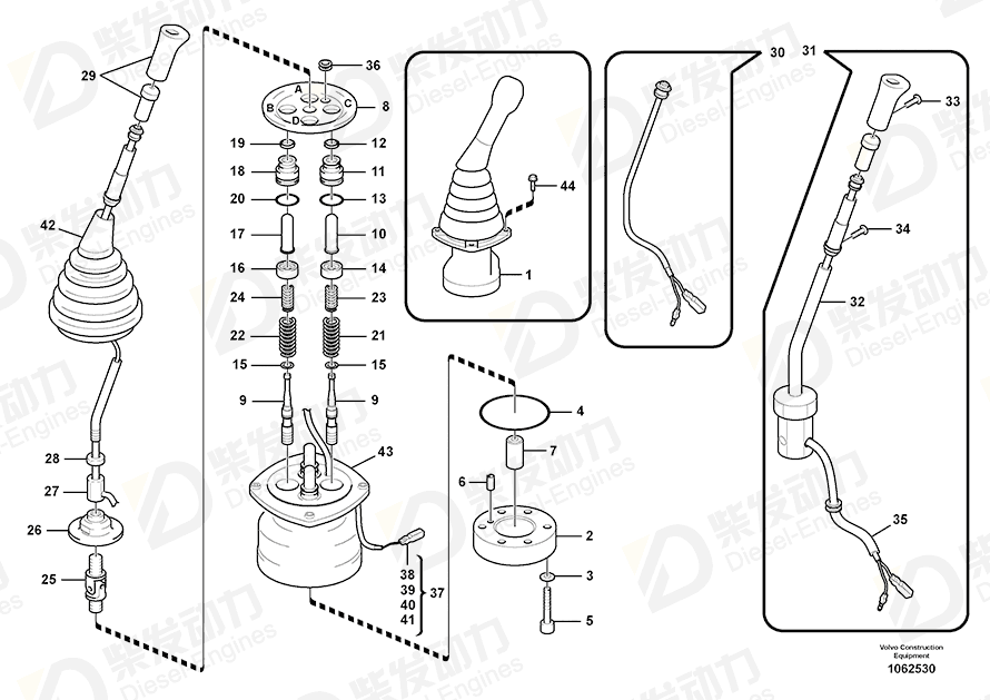 VOLVO Plug 14500129 Drawing