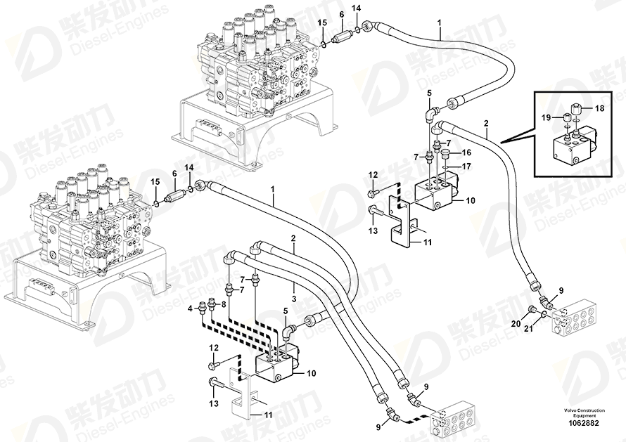 VOLVO Connector 14881806 Drawing