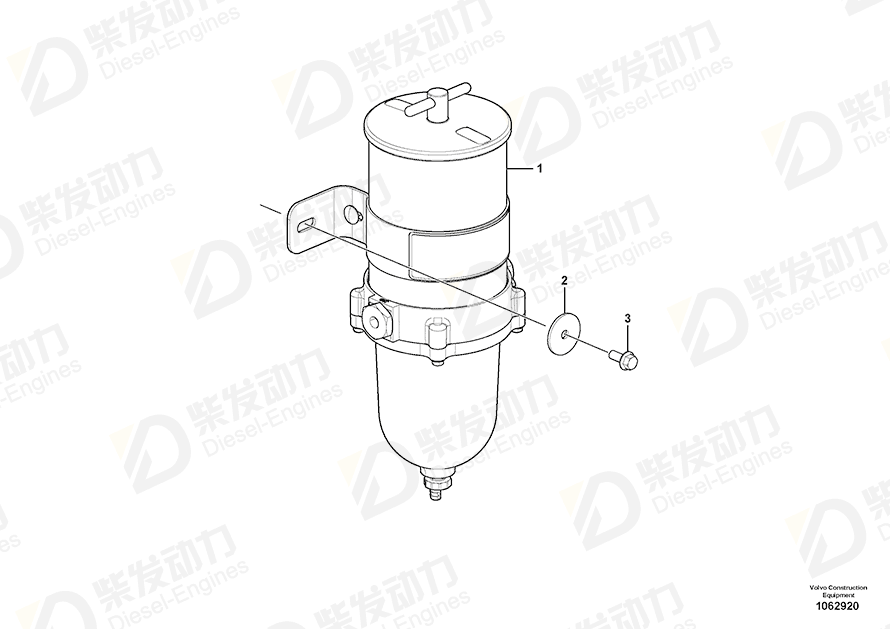VOLVO Plain washer 14638994 Drawing VOLVO Plain washer 14638994 Drawing