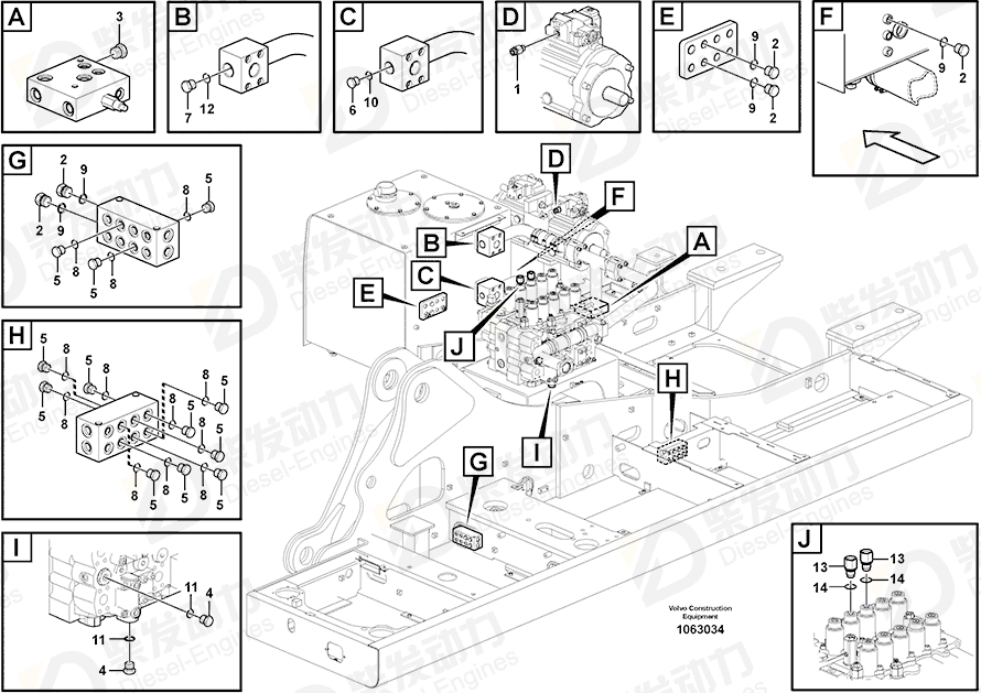 VOLVO Connector 14618622 Drawing