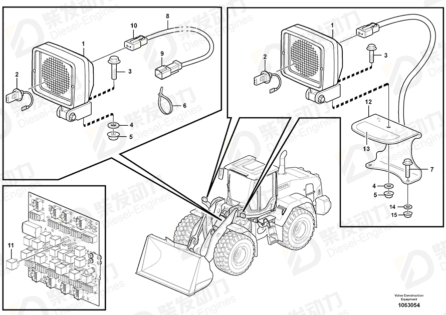 VOLVO Housing 8143240 Drawing