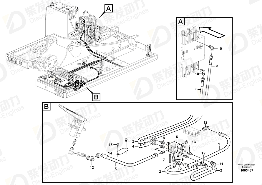 VOLVO Coil 11708658 Drawing