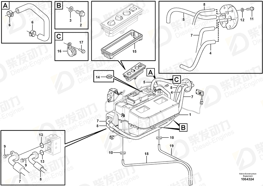 VOLVO Plug 941268 Drawing