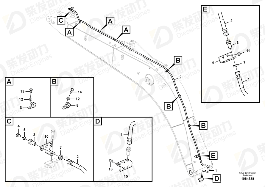 VOLVO Connector 14535712 Drawing