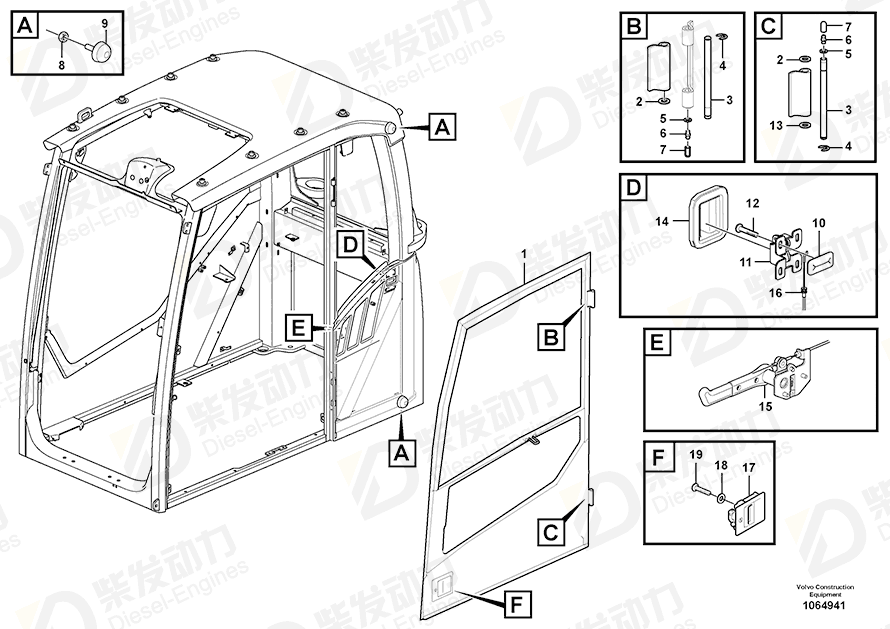 VOLVO Grommet 11203865 Drawing