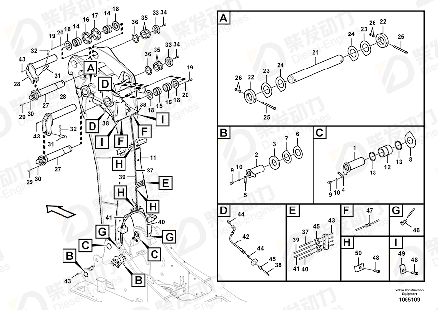 VOLVO Bushing 14637102 Drawing