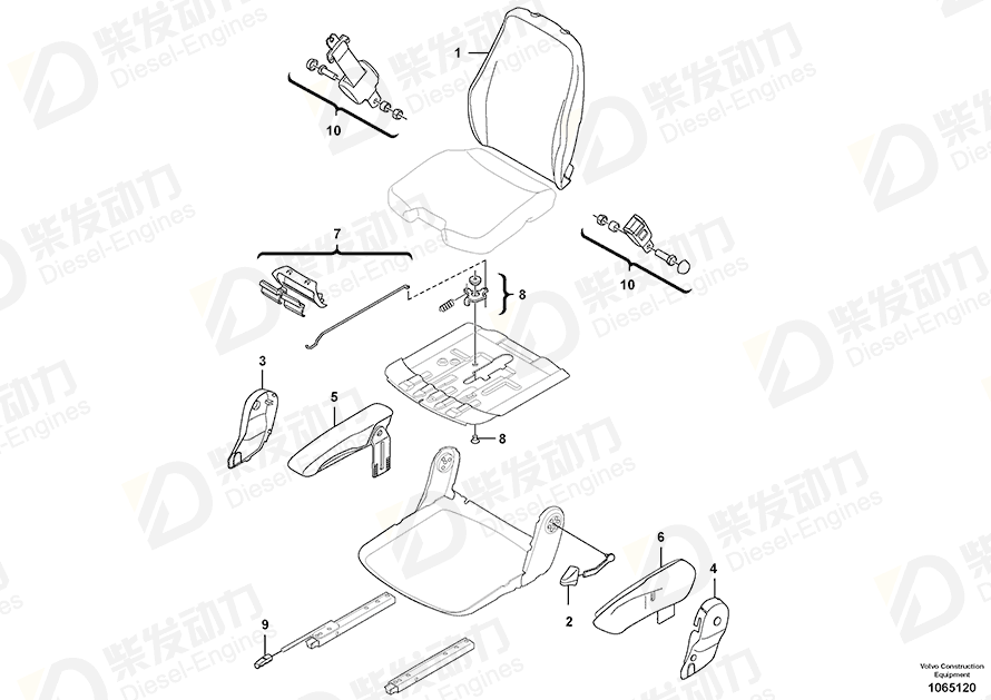 VOLVO Cover 15147918 Drawing