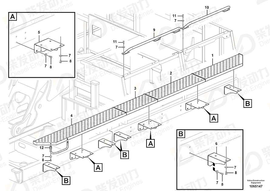 VOLVO Walk Way 14604249 Drawing