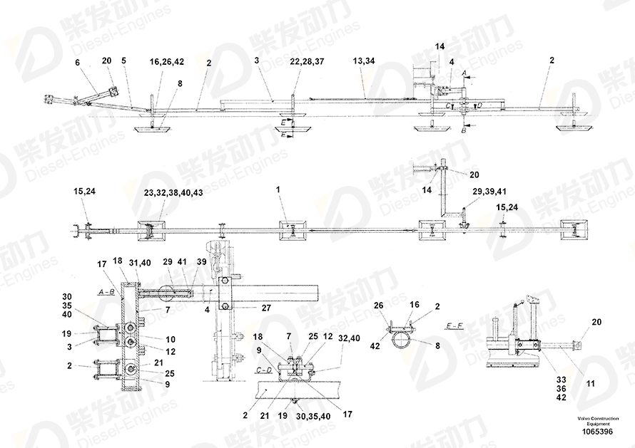 VOLVO Snap ring 914449 Drawing