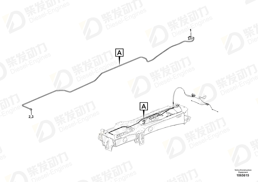 VOLVO Connector 21680297 Drawing
