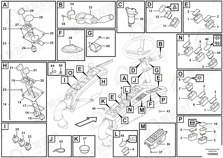 VOLVO Grommet 14576417 Drawing