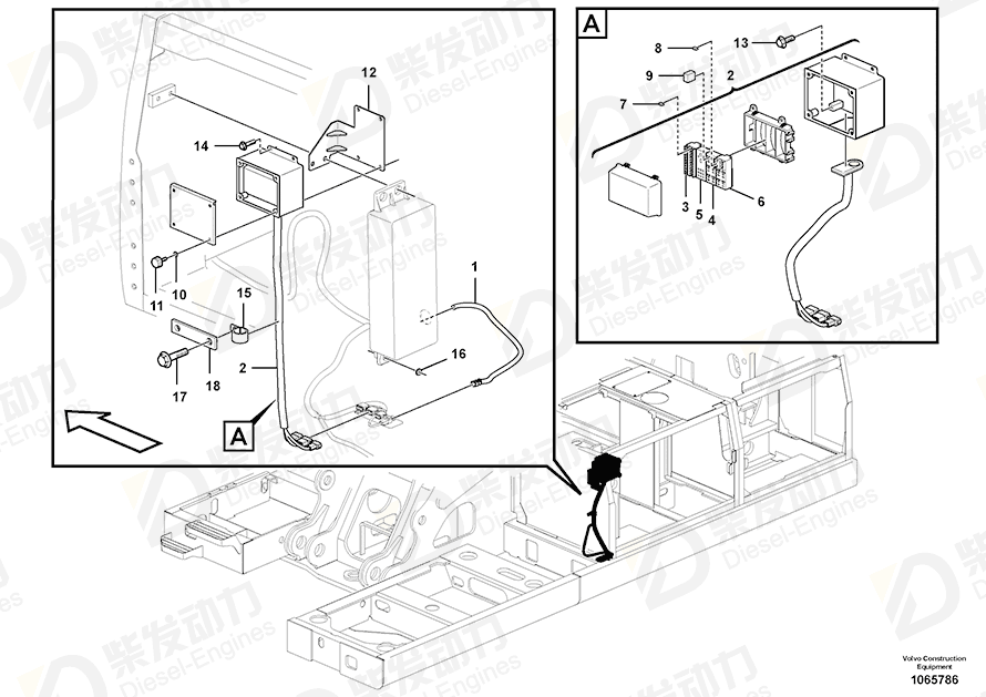 VOLVO Relay 14603677 Drawing