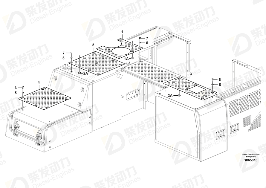 VOLVO Slip protection 14588267 Drawing