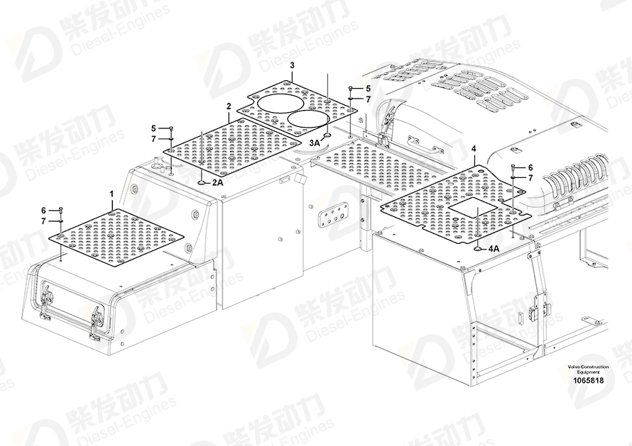 VOLVO Slip protection 14577977 Drawing