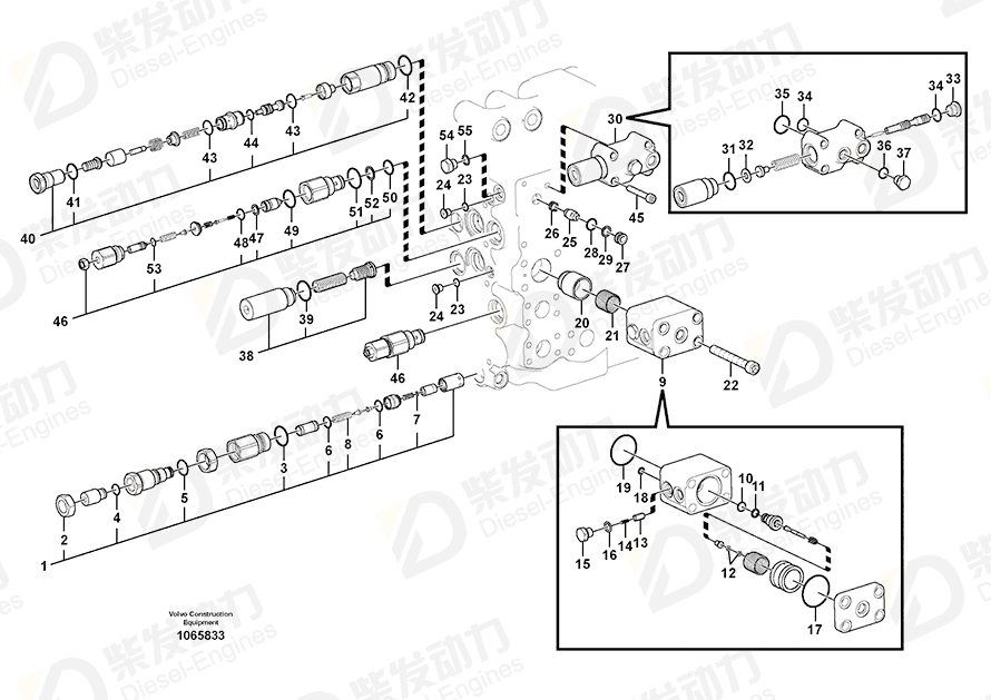 VOLVO Filter 14522265 Drawing