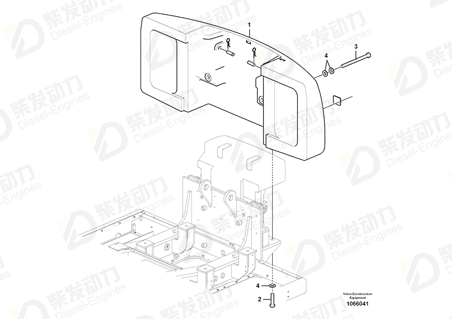 VOLVO Bolt 14526175 Drawing