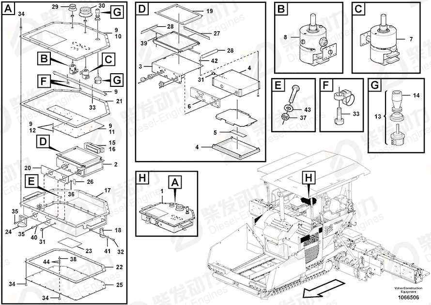 VOLVO Toothed washer 942605 Drawing