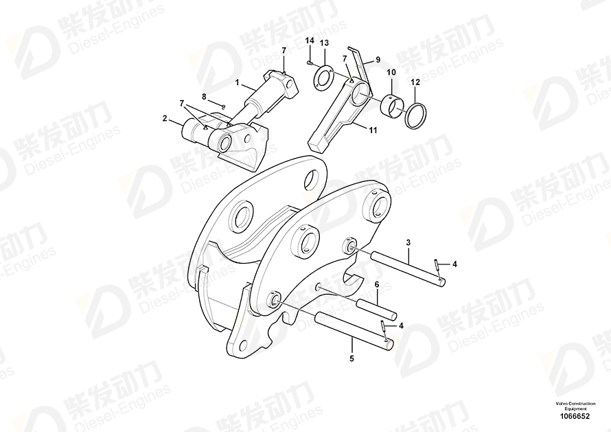 VOLVO Bolt 14544015 Drawing