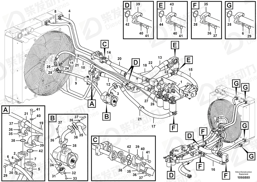 VOLVO Flange half 935310 Drawing VOLVO Flange half 935310 Drawing