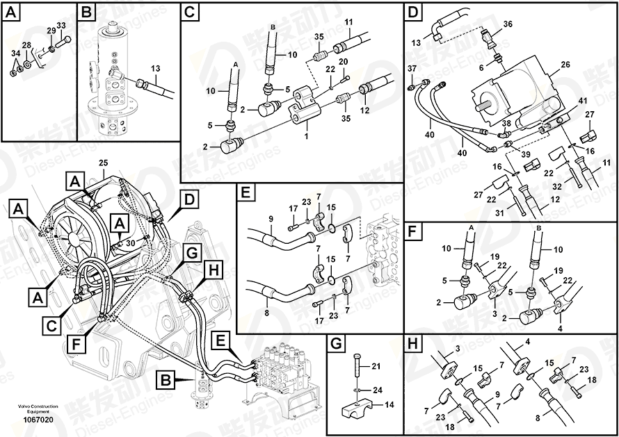 VOLVO Plain washer SA9211-33000 Drawing
