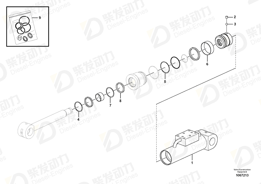 VOLVO Ring 14656424 Drawing