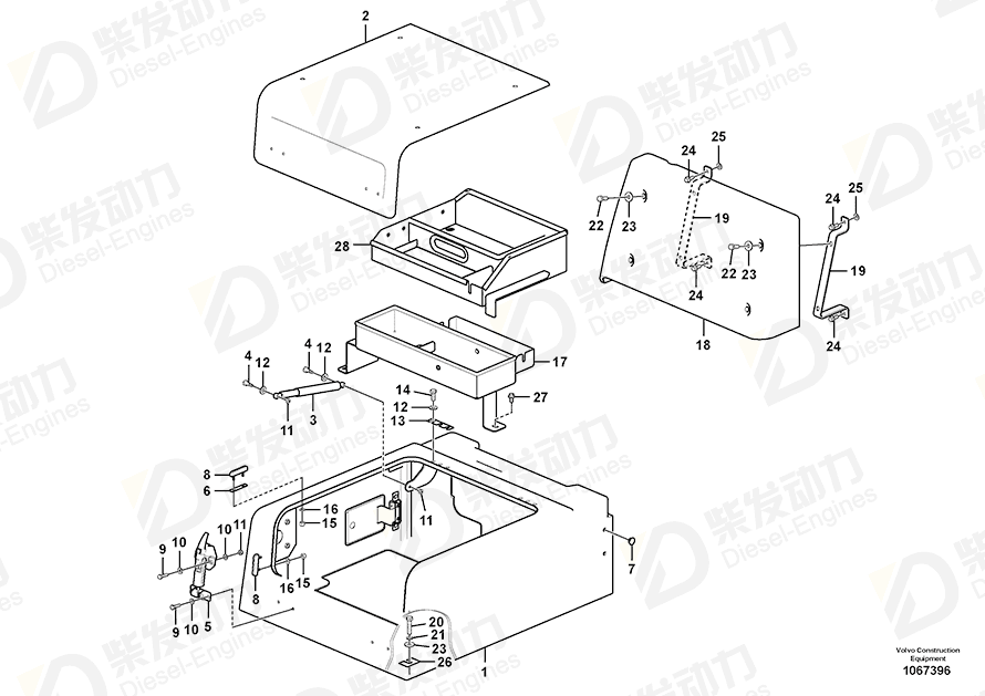 VOLVO Box 14621861 Drawing