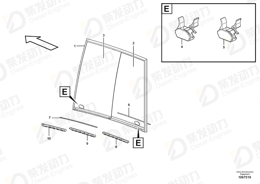 VOLVO Retainer 15150577 Drawing