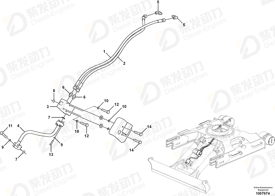 VOLVO Hexagon screw 991634 Drawing