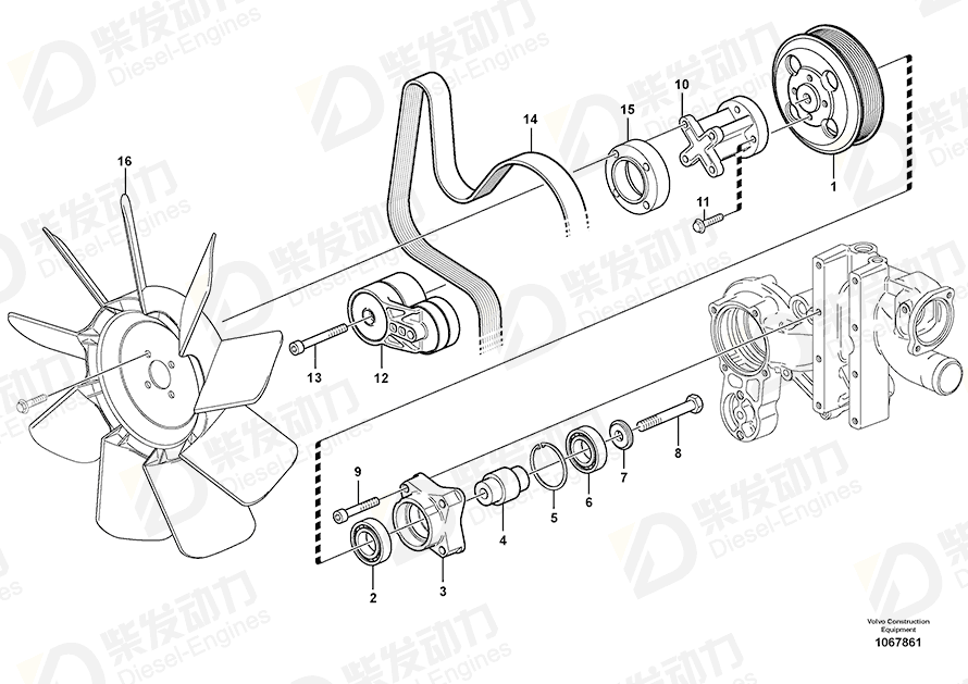 VOLVO Verktygsfrlngare 21901811 Drawing