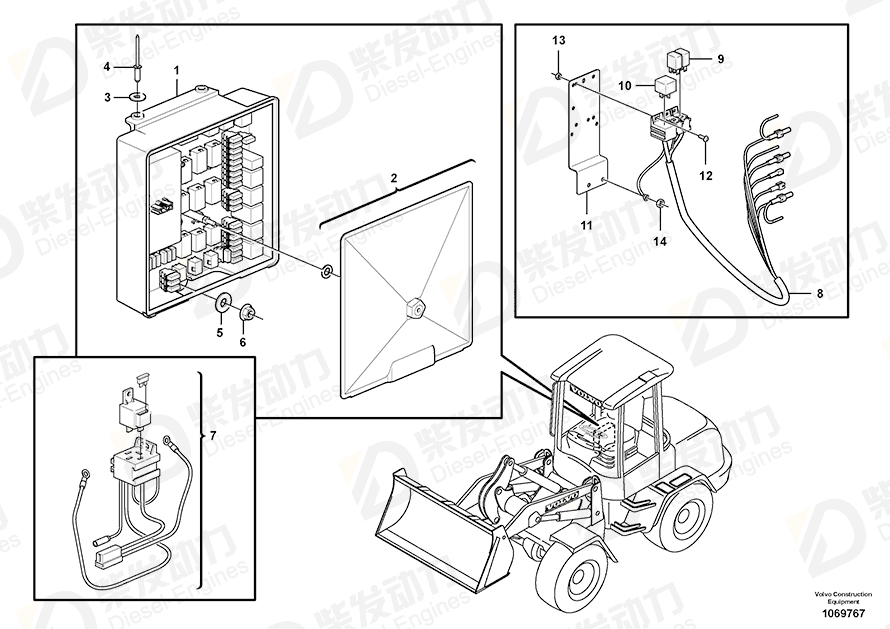 VOLVO Hexagon nut 993868 Drawing