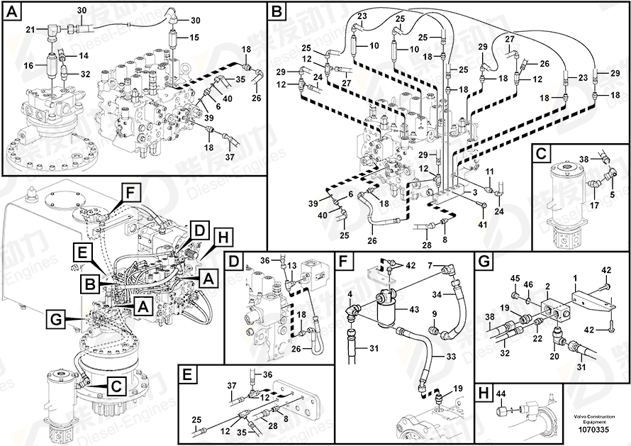 VOLVO Nipple 937090 Drawing