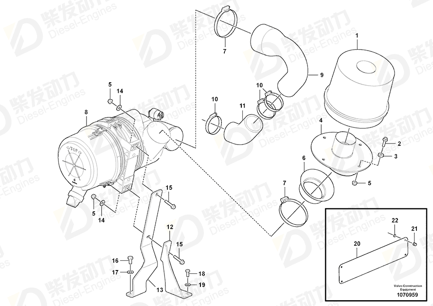 VOLVO Blind rivet 976119 Drawing VOLVO Blind rivet 976119 Drawing