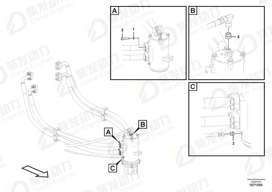 VOLVO Plug 935652 Drawing