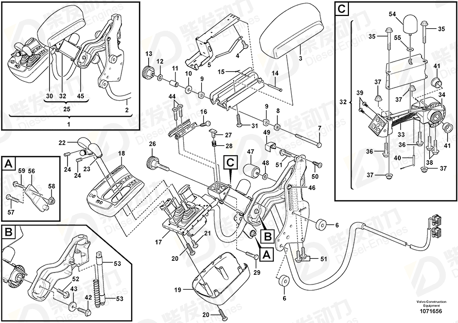 VOLVO Set screw 967308 Drawing